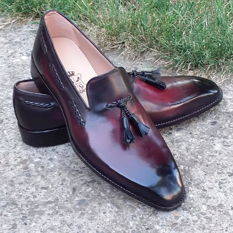 Patiniranje muske obuce-loafer